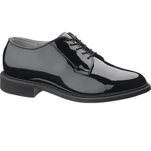 Bates 941B Men’s Black High Gloss Uniform/Military Oxford Shoes 12 3E